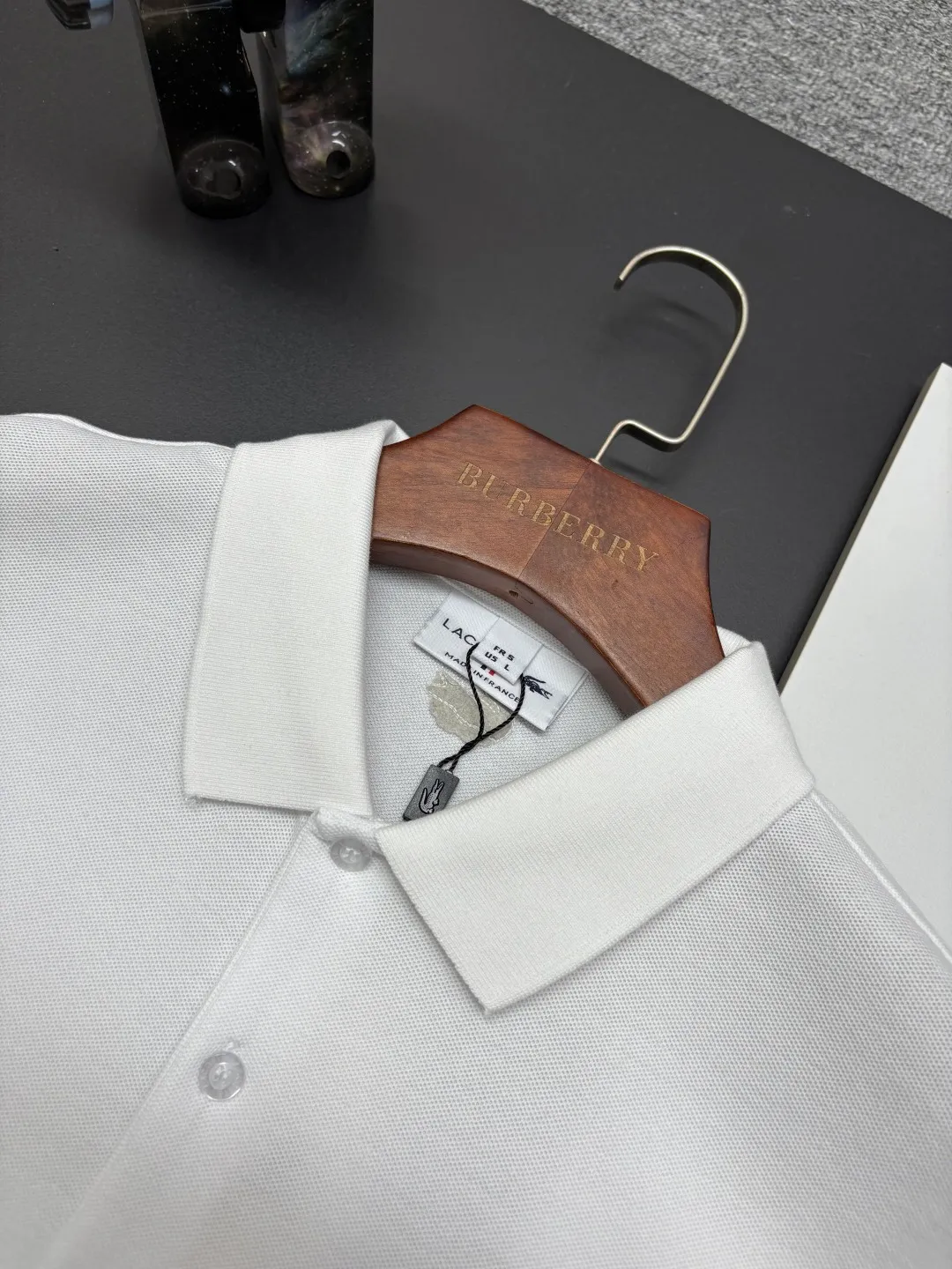 LACOSTE New Arrival Polo Same Style 210 ， Factory New Arrival Versatile : White Pink Yellow Blue Size：M-XXXL